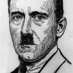 ¿Cuánto medía Hitler? dibujo_de_adolf_hitler